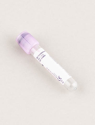 Vacutainer, EDTA, für EDTA-Blut oder EDTA-Plasma, 3 ml, violetter Stopfen