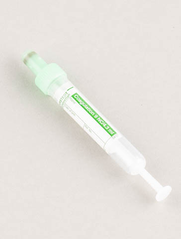 S-Monovette® Natrium-Citrat, für Citrat-Plasma oder Citrat-Blut, 4.3 ml, grüner Stopfen