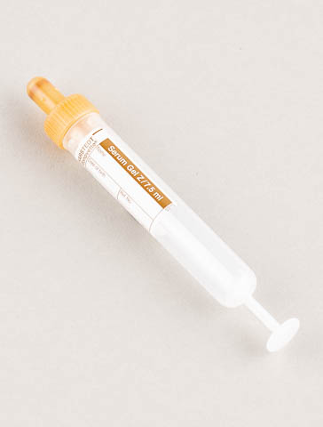 S-Monovette® mit Gel für Serum, 7.5 ml, brauner Stopfen