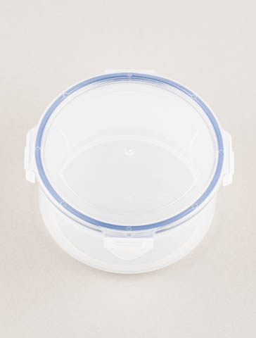 Behälter für Implantat zur Sonikation HPL933 nur Brustimplantate, Vol. 0.6L, H60mm, Durchmesser 120mm, rund